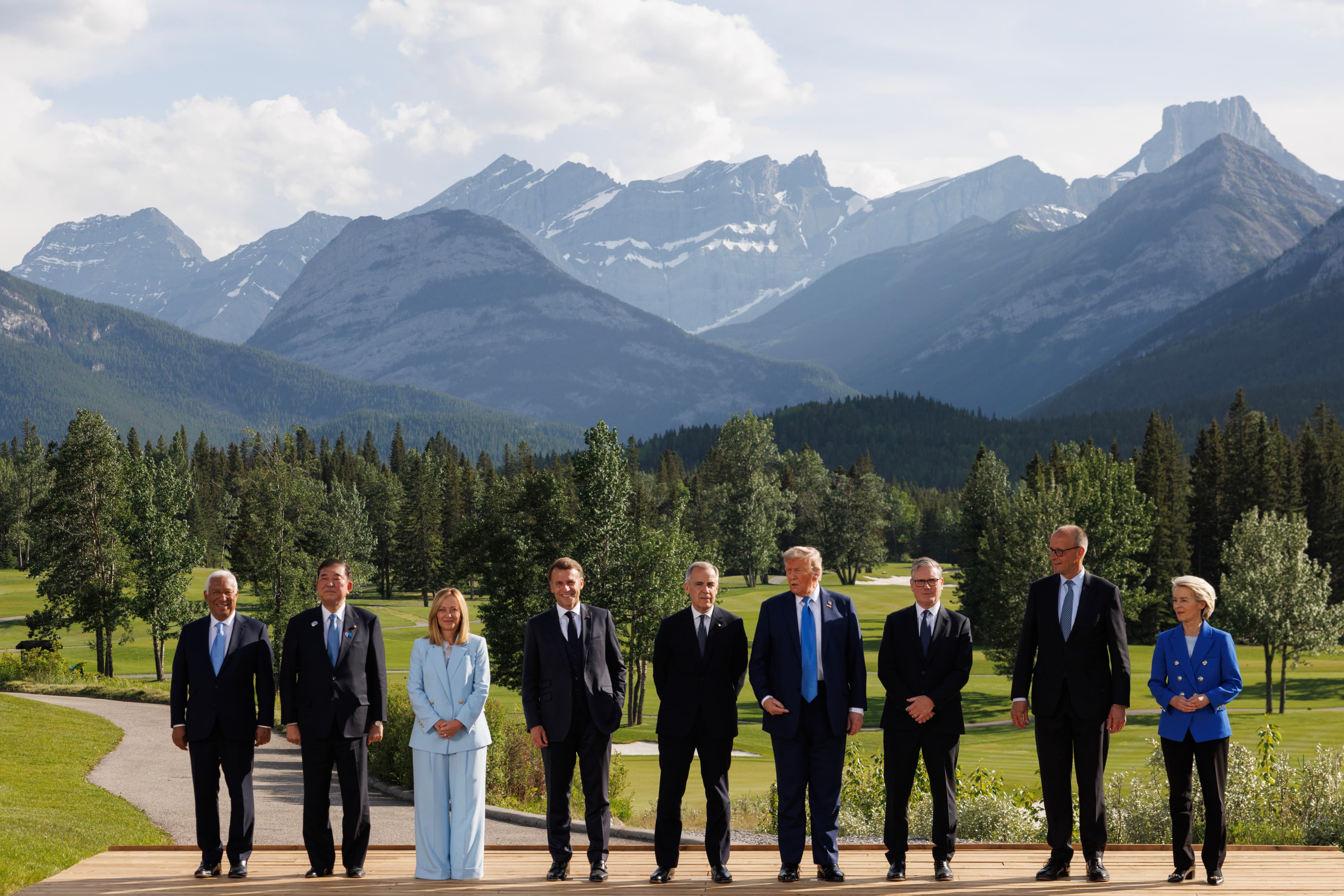 G7 meeting
