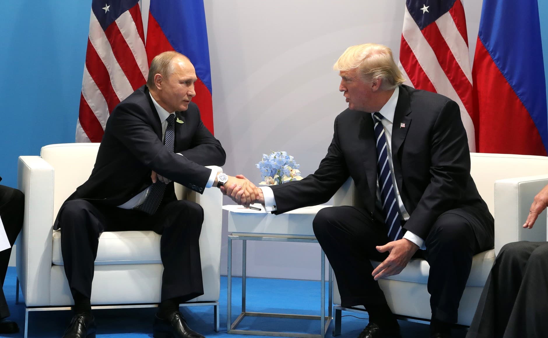 Putin and Donald Trump