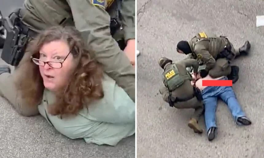 Debbie Brockman, a WGN video producer, is arrested